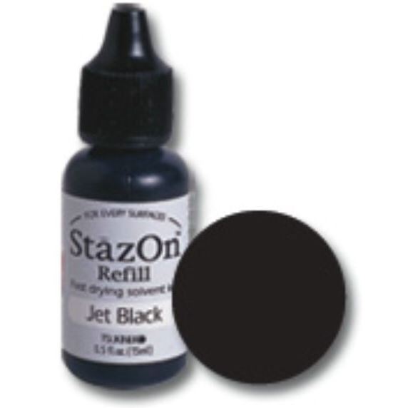 StazOn Re-Inker Jet Black (1 in stock)