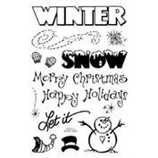 Winter Season Stamp Set