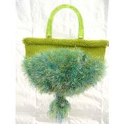 Fun Felted Lime Bag