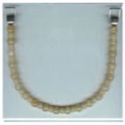 Faux Creamy Jasper Beaded Handle