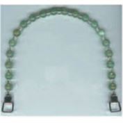 Faux Jade & Clear Beaded Handle